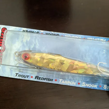 L&S Bait Mirro lure MirrOlure MirrOMinnow 19MR Suspending Twitchbait, золото, 11 г, воблер #16300