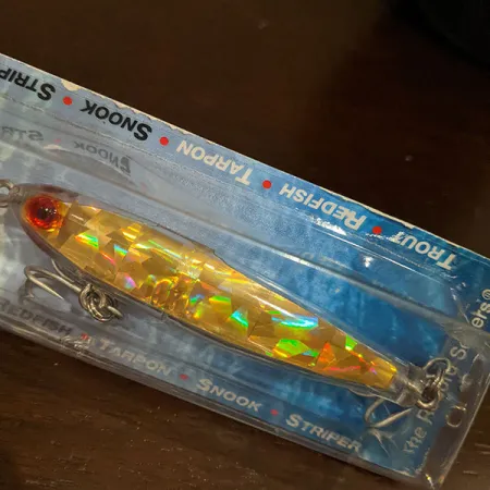 L&S Bait Mirro lure MirrOlure MirrOMinnow 19MR Suspending Twitchbait, золото, 11 г, воблер #16300