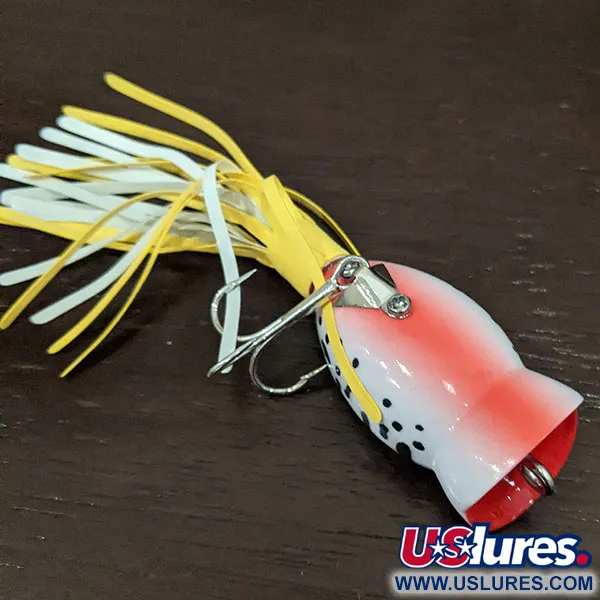  Fred Arbogast Hula Popper, Tiger, 8 г, воблер #16324