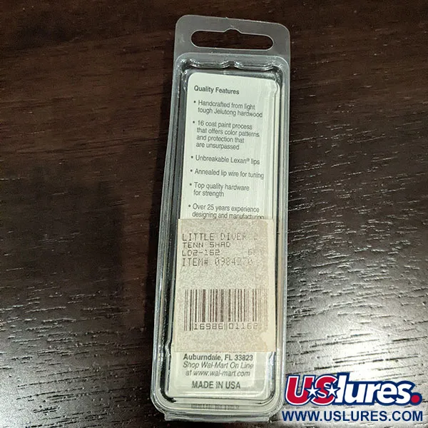 ​ Renegade Little Diver (Lee Sisson), Tenn Shad, 11 г, воблер #16410