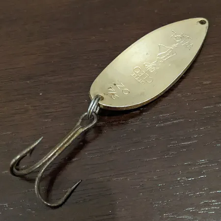 Seneca Little Cleo (Hula Girl), Gold Fire Tiger, 21 г, блесна коливалка (колебалка) #16415