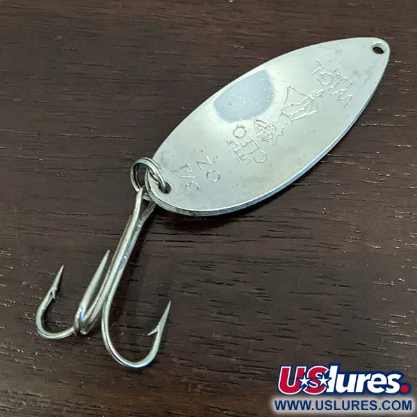 Seneca Little Cleo (Hula Girl, світиться в темряві), нікель/Glow -світиться у темряві, 21 г, блесна коливалка (колебалка) #16451