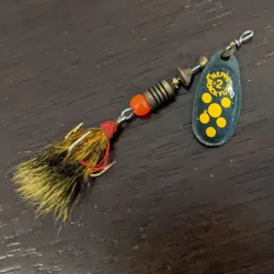 Mepps Black Fury 2 Dressed (білячий хвіст)