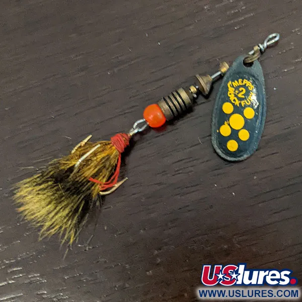 Mepps Black Fury 2 Dressed (білячий хвіст)