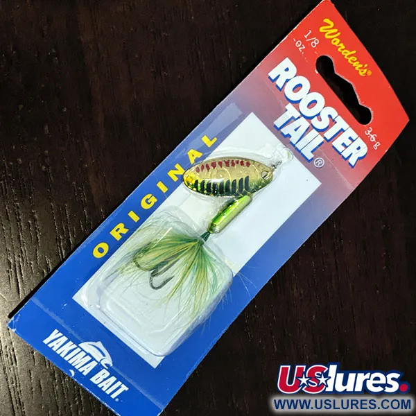 Yakima Bait Worden’s Original Rooster Tail, 3,6 г, блешня оберталка (вертушка) #16476