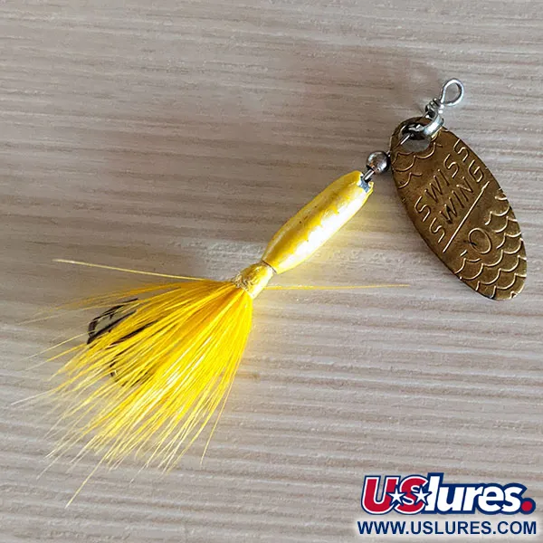 Renosky Lures Swiss Swing 0, латунь, 1,7 г, блешня оберталка (вертушка) #16485