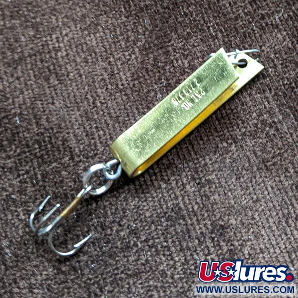  Luhr Jensen Super-Duper 502, золото, 2,5 г, блесна коливалка (колебалка) #16531