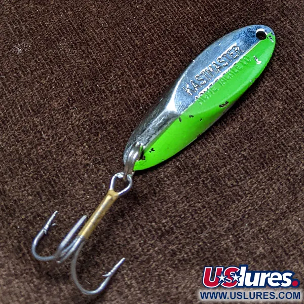 Acme Kastmaster, нікель/зелений, 10,5 г, блесна коливалка (колебалка) #16546