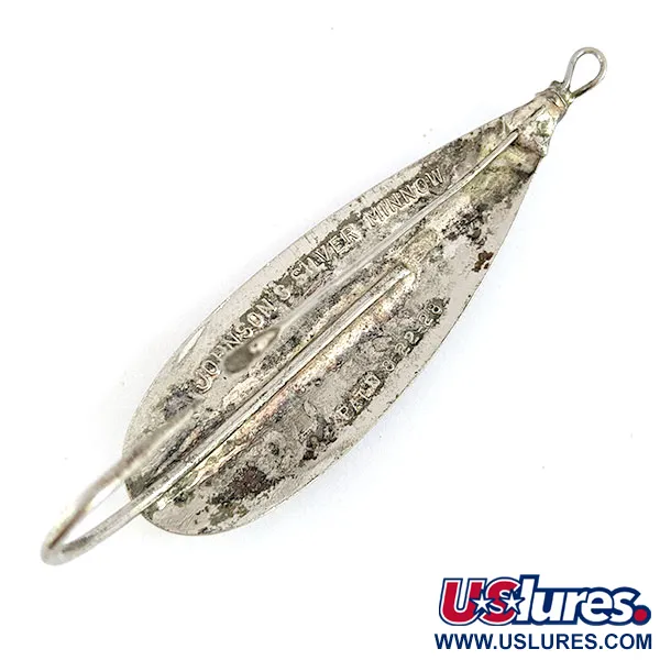  Незачіпляйка Johnson Silver Minnow, срібло, 12 г, блесна коливалка (колебалка) #16556