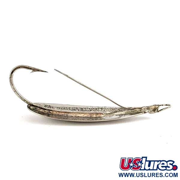  Незачіпляйка Johnson Silver Minnow, срібло, 12 г, блесна коливалка (колебалка) #16556
