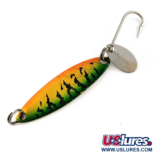 Luhr Jensen Needlefish 1, Fire Tiger/Gold, 2 г, блесна коливалка (колебалка) #16564