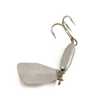 Jake's Lures Jake's Stream-a-Lure, нікель/червоний, 4,5 г, блешня оберталка (вертушка) #16567