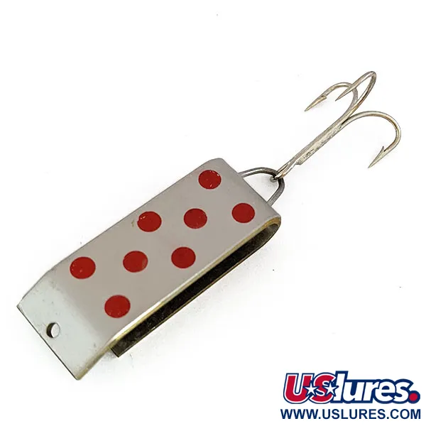  Jake's Lures Lil Jake, нікель/червоний, 9 г, блесна коливалка (колебалка) #16569