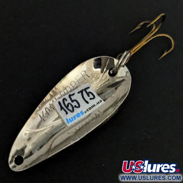 Acme Kamlooper UV (світиться в ультрафіолеті), нікель/неоновий помаранчевий, 11 г, блесна коливалка (колебалка) #16575