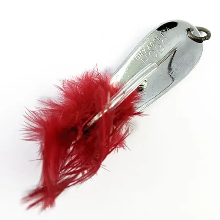 Tony Accetta HOBO, нікель/червоний, 12 г, блесна коливалка (колебалка) #16599