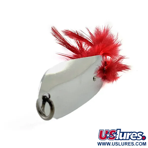  Tony Accetta HOBO, нікель/червоний, 12 г, блесна коливалка (колебалка) #16599