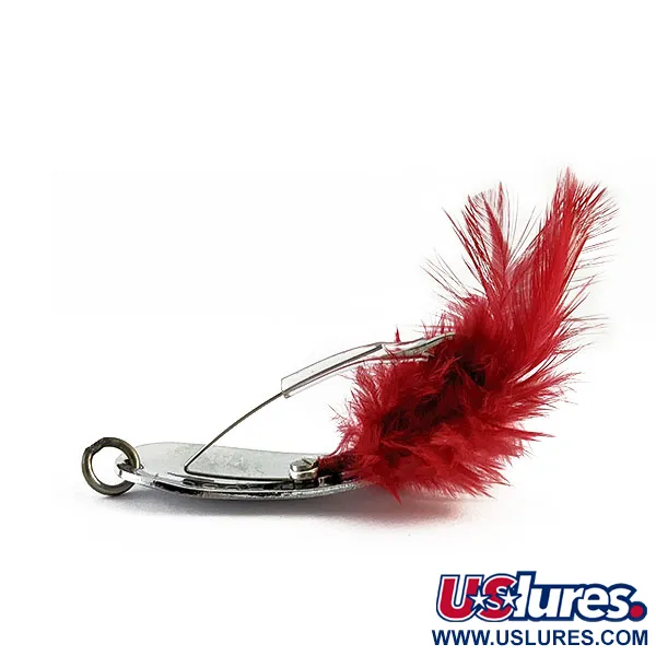  Tony Accetta HOBO, нікель/червоний, 12 г, блесна коливалка (колебалка) #16599