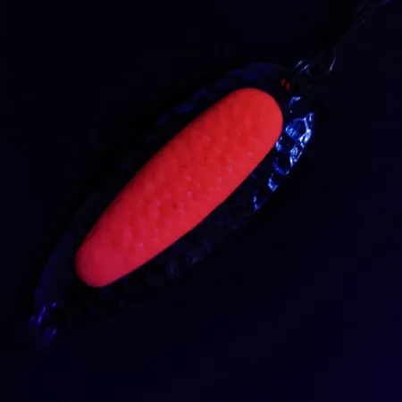 Blue Fox Pixee UV (світиться в ультрафіолеті), Чеканне нікель/рожевий UV-світиться в ультрафіолеті, 14 г, блесна коливалка (колебалка) #16632
