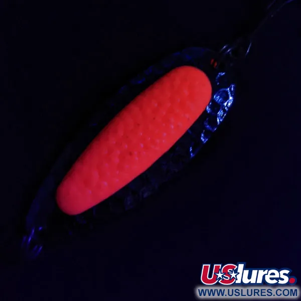  Blue Fox Pixee UV (світиться в ультрафіолеті), Чеканне нікель/рожевий UV-світиться в ультрафіолеті, 14 г, блесна коливалка (колебалка) #16632