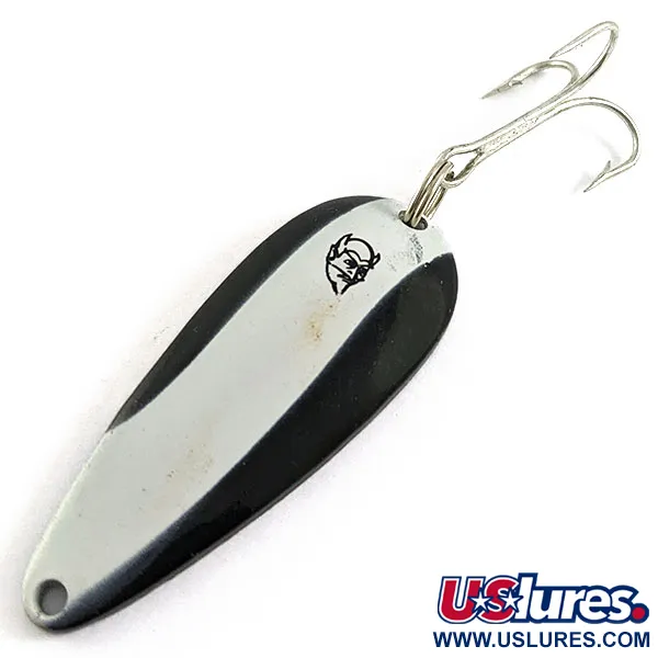 Eppinger Dardevle Bass Rok't Imp, Чорний/білий/латунь, 21 г, блесна коливалка (колебалка) #16636