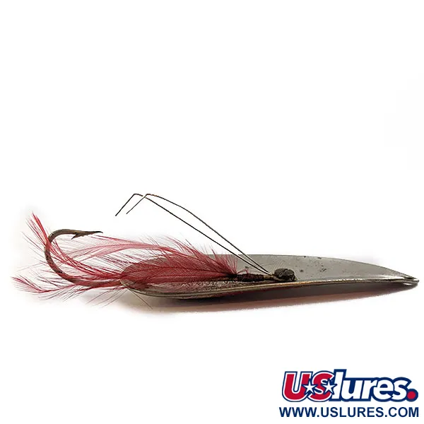 Eppinger Незачіпляйка Dardevle Dardevle (1950-х років), Червоний/білий/нікель, 28 г, блесна коливалка (колебалка) #16651