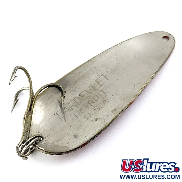 Eppinger Dardevle Dardevlet, Червоний/білий/нікель, 21 г, блесна коливалка (колебалка) #16653