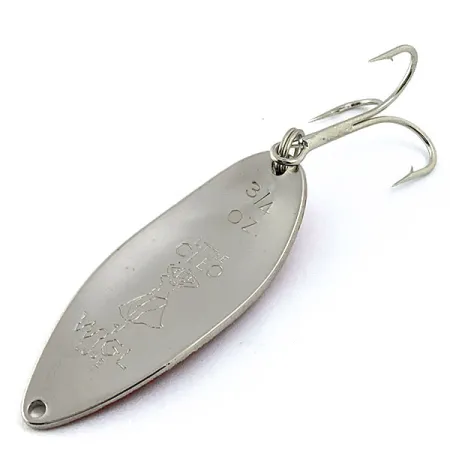 Eppinger Little Cleo (Hula Girl), Червоний/білий/нікель, 21 г, блесна коливалка (колебалка) #16655