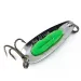  Blue Fox Pixee UV (світиться в ультрафіолеті), нікель/зелений, 3,5 г, блесна коливалка (колебалка) #16664