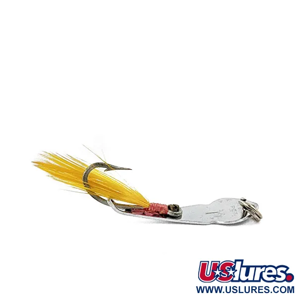  Tony Accetta Pet Spoon 12, нікель/жовтий, 2 г, блесна коливалка (колебалка) #16669