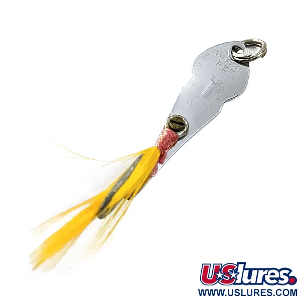  Tony Accetta Pet Spoon 12, нікель/жовтий, 2 г, блесна коливалка (колебалка) #16669