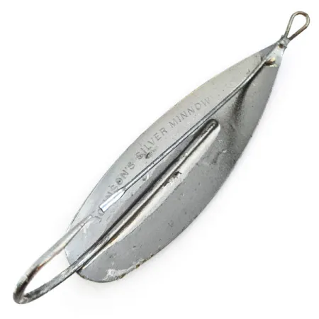 Незачіпляйка Johnson Silver Minnow, нікель, 17 г, блесна коливалка (колебалка) #16697