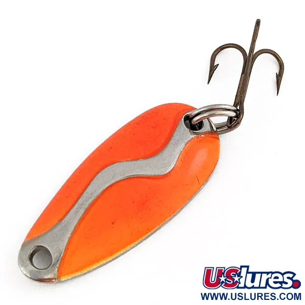 Acme Kamlooper Junior, нікель/помаранчевий, 7 г, блесна коливалка (колебалка) #16705