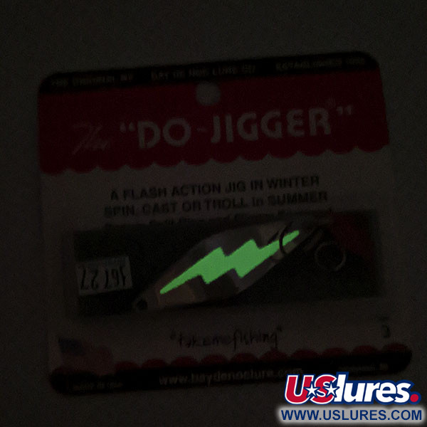  Bay de Noc Do-Jigger #3 UV (світиться в ультрафіолеті), , 9 г, блесна коливалка (колебалка) #16727