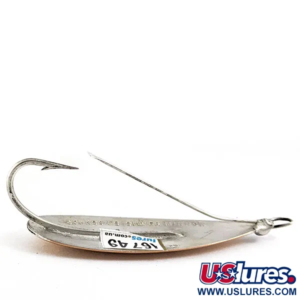  ​Незачіпляйка Johnson Silver Minnow, Мідь/срібло, 12 г, блесна коливалка (колебалка) #16749