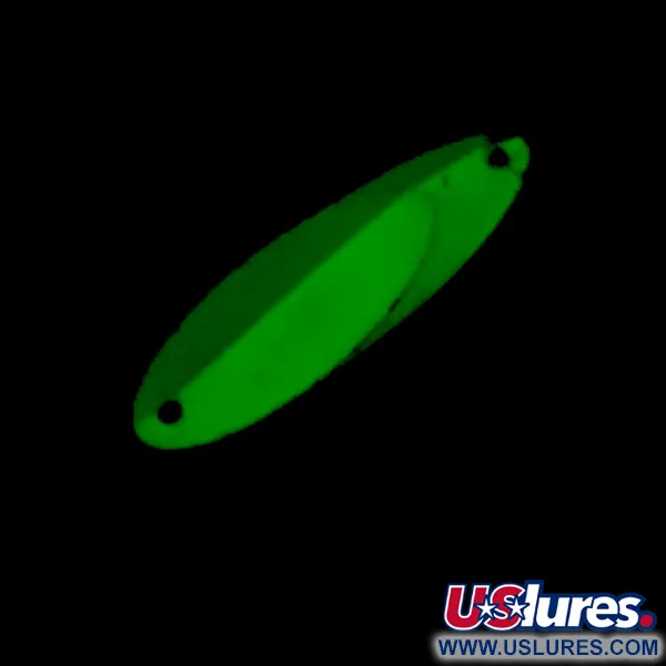 Acme Kastmaster (світиться в темряві), нікель/синій/білий Glow - світиться у темряві, 14 г, блесна коливалка (колебалка) #16774