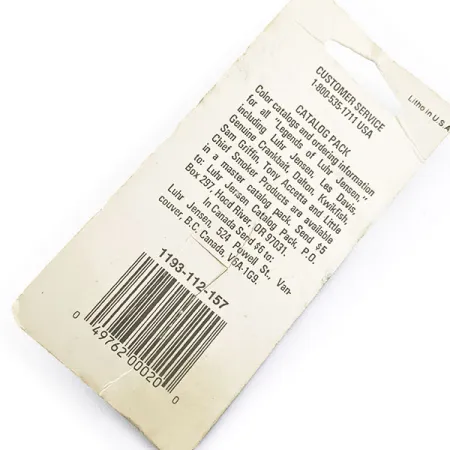 Luhr Jensen Hus-lure UV (світиться в ультрафіолеті), 2 г, блесна коливалка (колебалка) #16796