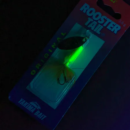 Yakima Bait Worden’s Original Rooster Tail, Clown, 3,6 г, блешня оберталка (вертушка) #16799