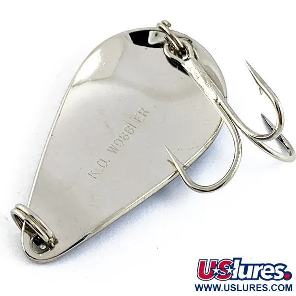 Acme K.O. Wobbler, нікель/синій, 21 г, блесна коливалка (колебалка) #16804