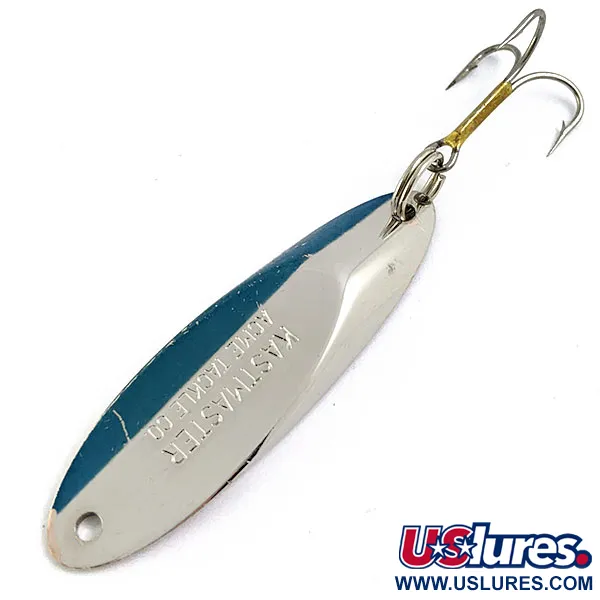 Acme Kastmaster, нікель/синій, 21 г, блесна коливалка (колебалка) #16836