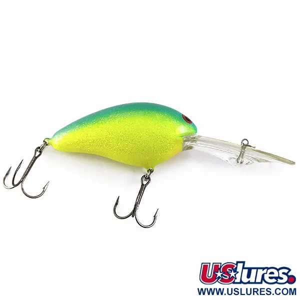  Norman DD22 HD (Heavy Diver) UV (світиться в ультрафіолеті), Жовтий/блакитний/золотий гліттер, 28 г, воблер #16852