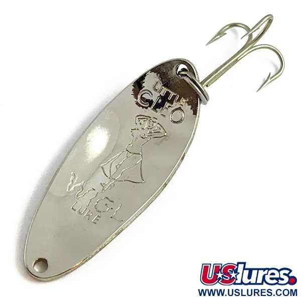 Seneca Little Cleo (Hula Girl), нікель, 10 г, блесна коливалка (колебалка) #16874