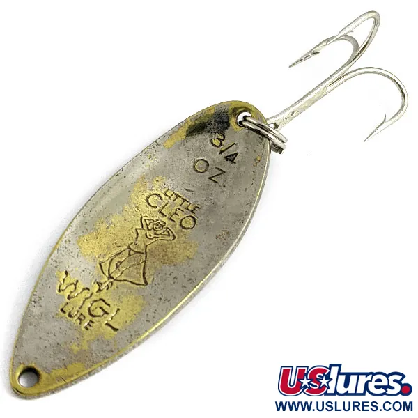 Seneca Little Cleo (Hula Girl), нікель/латунь, 21 г, блесна коливалка (колебалка) #16885