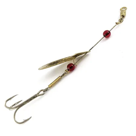 Marathon June-Bug, золото, 5 г, блешня оберталка (вертушка) #16917