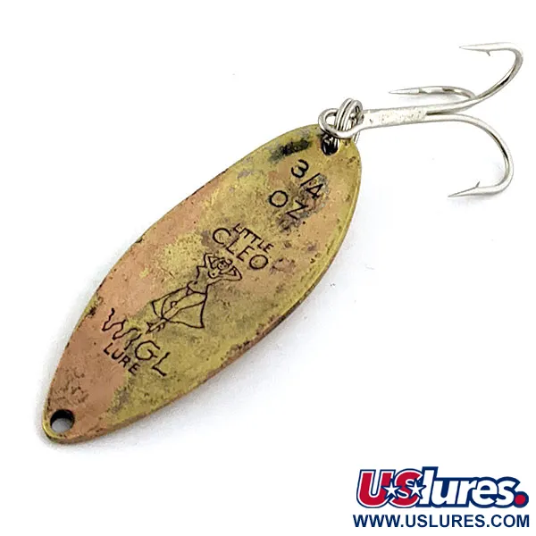 Seneca Little Cleo (Hula Girl), Мідь/золото, 21 г, блесна коливалка (колебалка) #16932