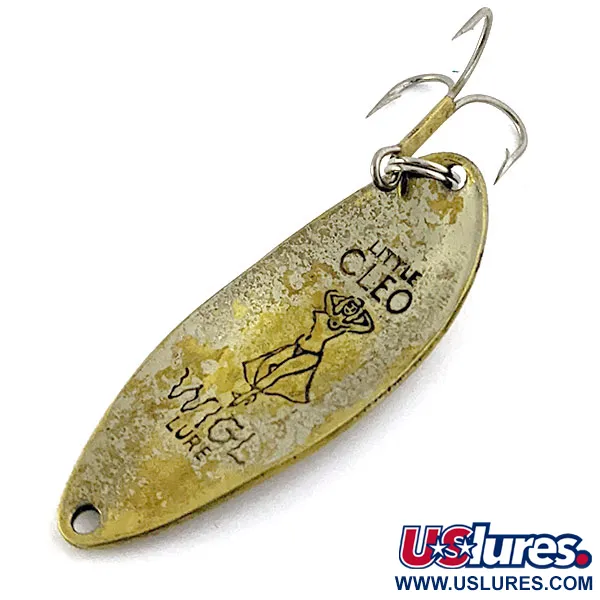Seneca Little Cleo (Hula Girl), нікель/золото, 14 г, блесна коливалка (колебалка) #16942