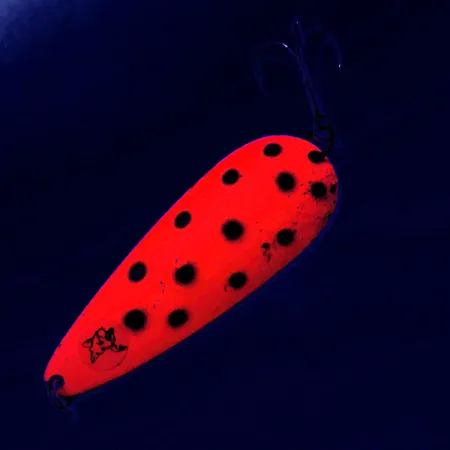 Nebco /Blue Fox FlashBait 66, нікель/рожевий UV - світиться в ультрафіолеті, 21 г, блесна коливалка (колебалка) #16944