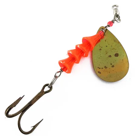 Luhr Jensen Tee Spoon 4, золото, 10 г, блешня оберталка (вертушка) #16947