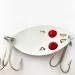 Eppinger Red Eye Junior, Білий/червоний, 13 г, блесна коливалка (колебалка) #15671