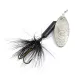 Yakima Bait Worden’s Original Rooster Tail, срібло, 3,6 г, блешня оберталка (вертушка) #16976