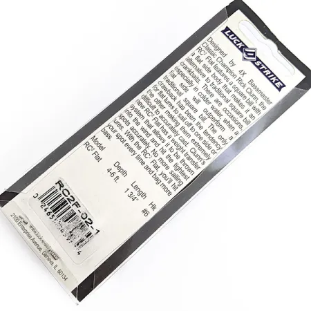 Luck E Strike Shallow Rick Clunn Series, 7 г, воблер #17007